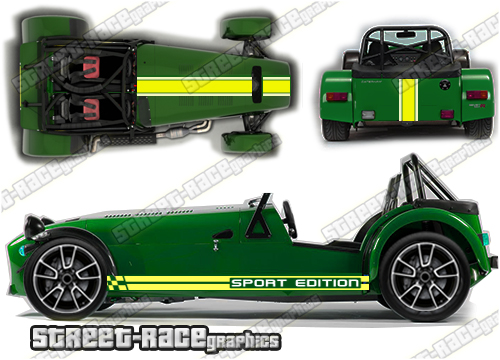 Caterham racing stripes 019