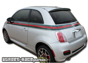 Fiat 500 GUCCI stickers