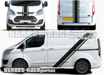 Ford Transit Custom Sport Full stripes 002