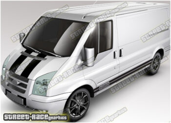 Ford Transit MK7 full 001 - racing stripes