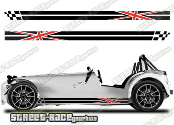 Caterham racing stripes 007 - Union Jack