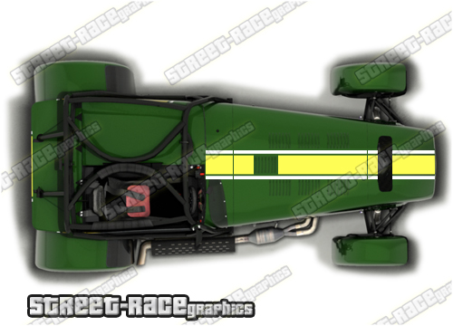 Caterham racing stripes 020 - Image 3