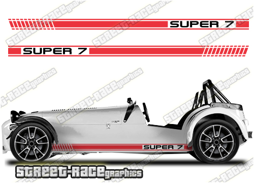 Caterham racing stripes 031 - SUPER 7