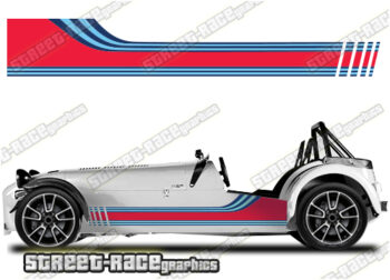 Caterham Martini racing stripes 006