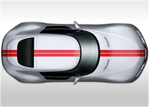 OTT001 Small Viper stripes 150mm
