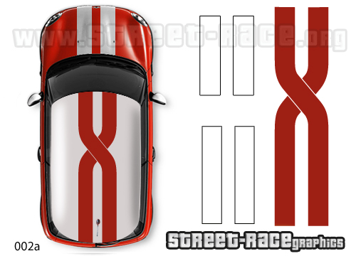 Mini 002a OTT Crossover stripes