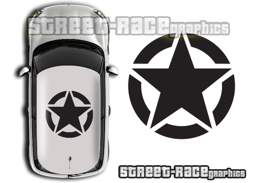 Mini 006 roof USMC insignia