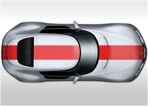 OTT011 Fat stripes 350mm