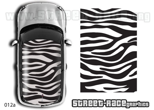 Mini 012 roof Zebra
