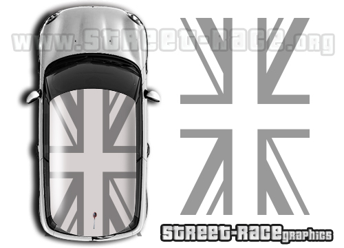 Mini 028 - roof Union Jack