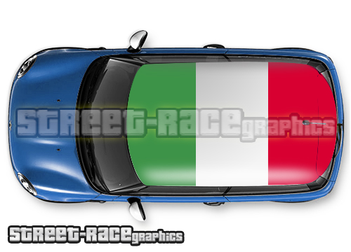 102 - Italy flag roof wrap