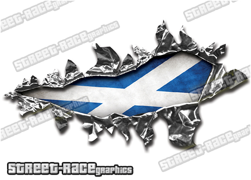 104 Ripped Metal PAIR 200mm x 135mm