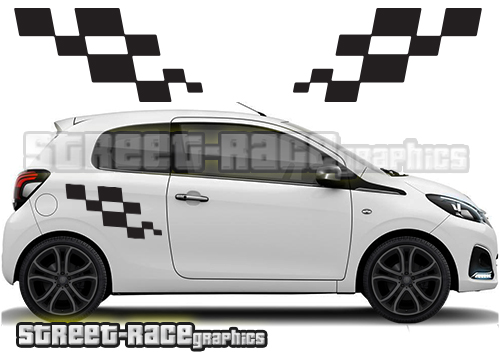 Peugeot 108 racing flags 022