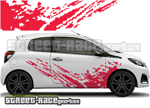 Peugeot 107 & 108 rally graphics 002