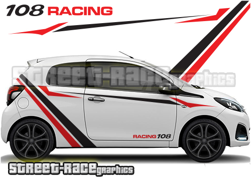 Peugeot 108 rally graphics 005
