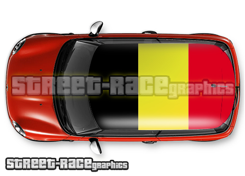 109 - Belgium flag roof wrap