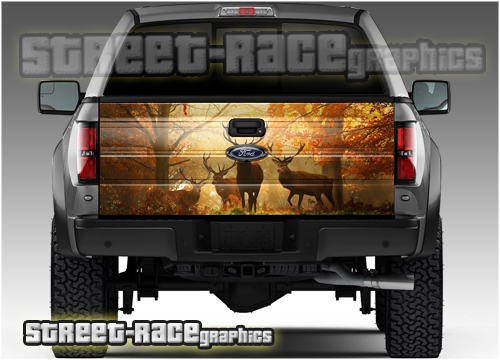 1101 - Tailgate wrap (Deer hunting)