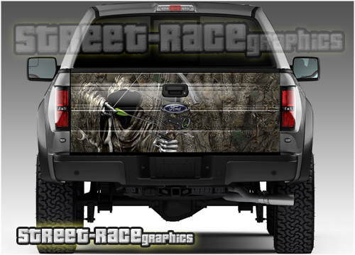 1113 - Tailgate wrap (Bow Reaper Forest camouflage)
