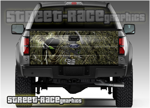 1115 - Tailgate wrap (Bow Reaper Marshland camouflage)