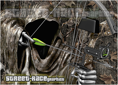 1116 - Tailgate wrap (Bow Reaper Oakland camouflage) - Image 2