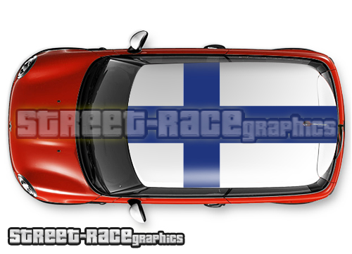 111 - Finland flag roof wrap