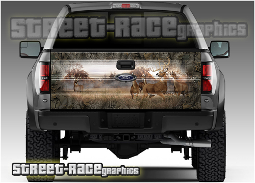 1120 - Tailgate wrap (Buck Forest camouflage)