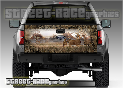 1121 - Tailgate wrap (Buck Grassland camouflage)