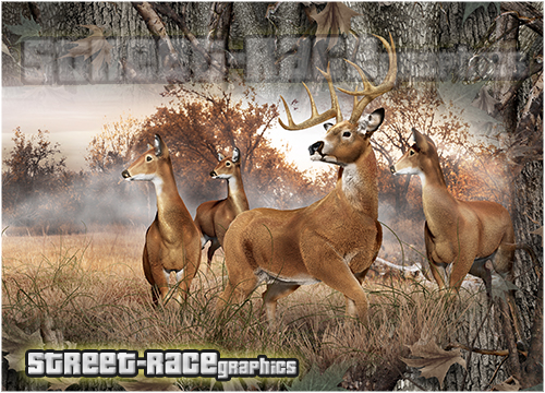 1123 - Tailgate wrap (Buck Oakland camouflage) - Image 2