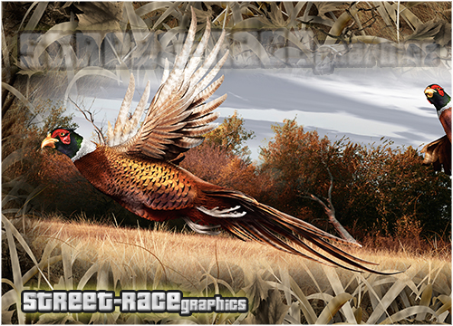 1135 - Tailgate wrap (Pheasants Grassland camouflage) - Image 2