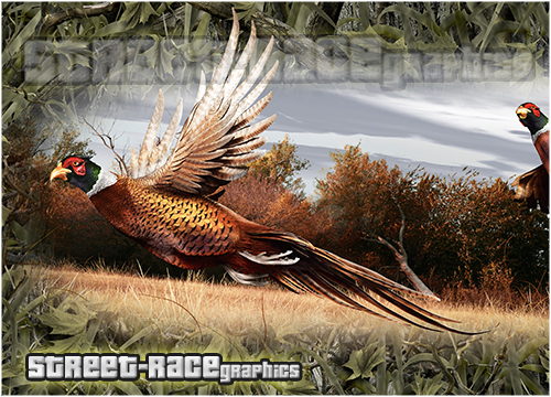 1136 - Tailgate wrap (Pheasants Marshland camouflage) - Image 2