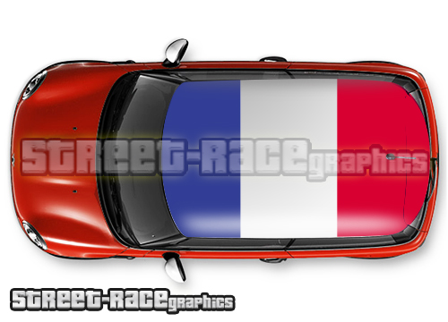 113 - France flag roof wrap