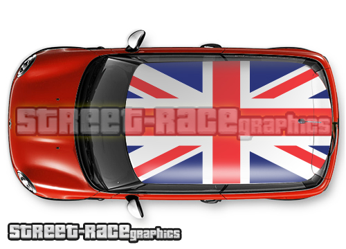 118 - United Kingdom Union Jack flag roof wrap