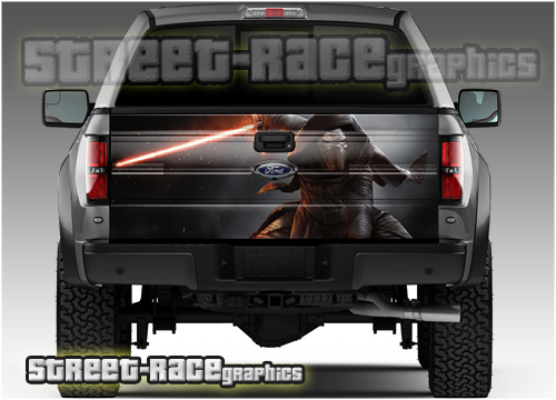 118 - Tailgate wrap (Star Wars Kylo Ren)