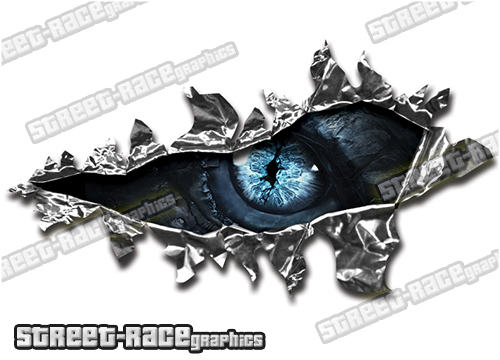 126 Ripped Metal PAIR 200mm x 135mm