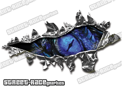 128 Ripped Metal PAIR 200mm x 135mm