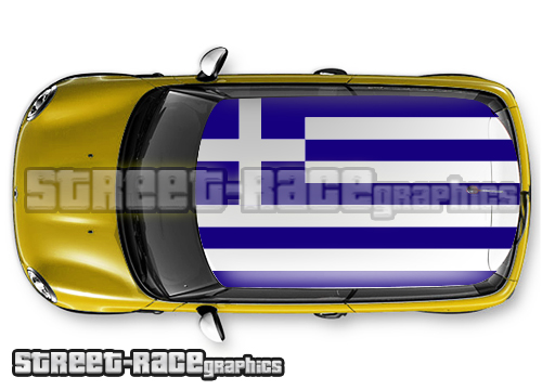 129 - Greece flag roof wrap