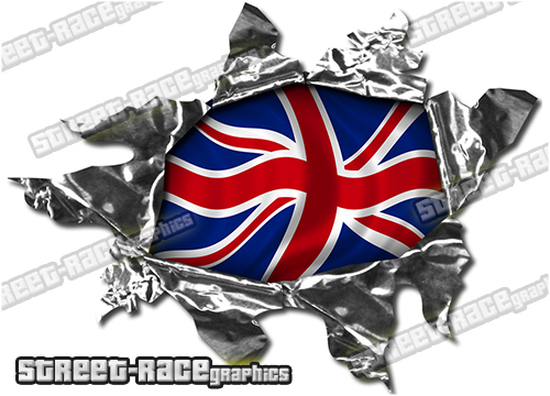 201 Ripped Metal 150mm x 110mm