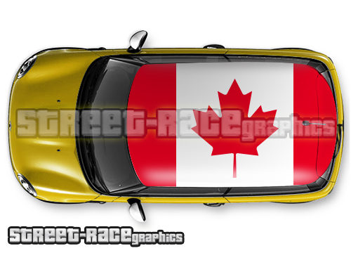 201 - Canada flag roof wrap