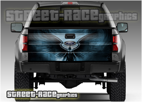 201 - Tailgate wrap (Demon angel)