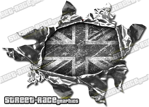 202 Ripped Metal 150mm x 110mm