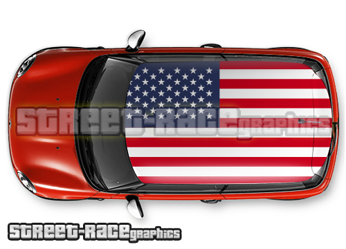 202 - USA flag roof wrap