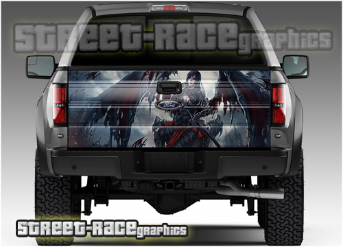 202 - Tailgate wrap (Demon angel)