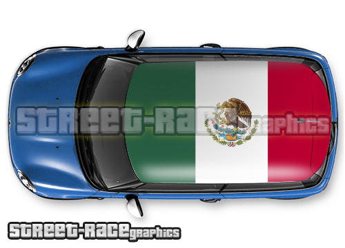 203 - Mexico flag roof wrap
