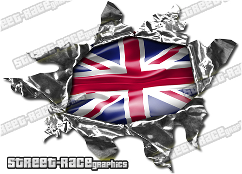 205 Ripped Metal 150mm x 110mm