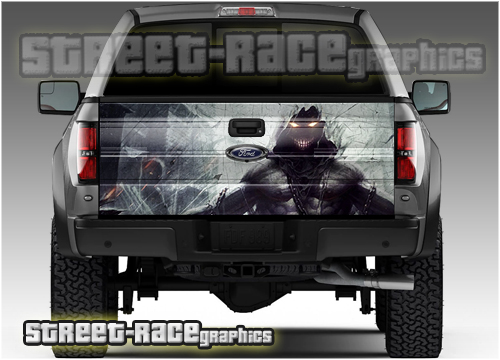 205 - Tailgate wrap (Demon)