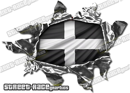 206 Ripped Metal 150mm x 110mm