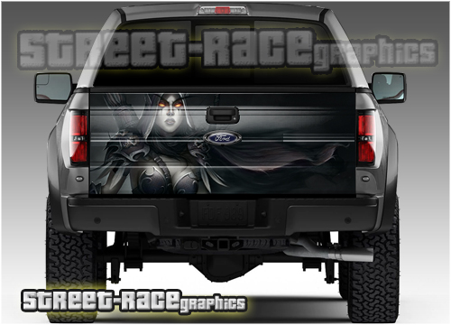 207 - Tailgate wrap (Sexy Demon)