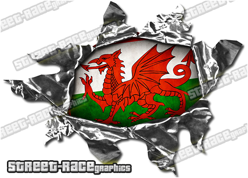 208 Ripped Metal 150mm x 110mm