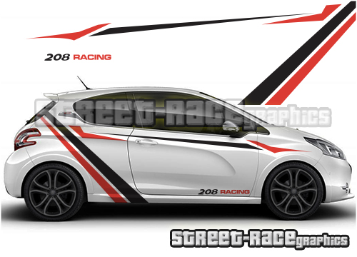 Peugeot 208 rally graphics 005