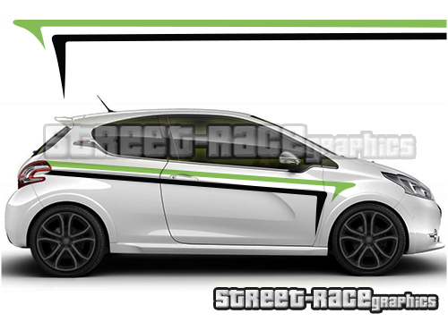 Peugeot 207 208 rally graphics 006